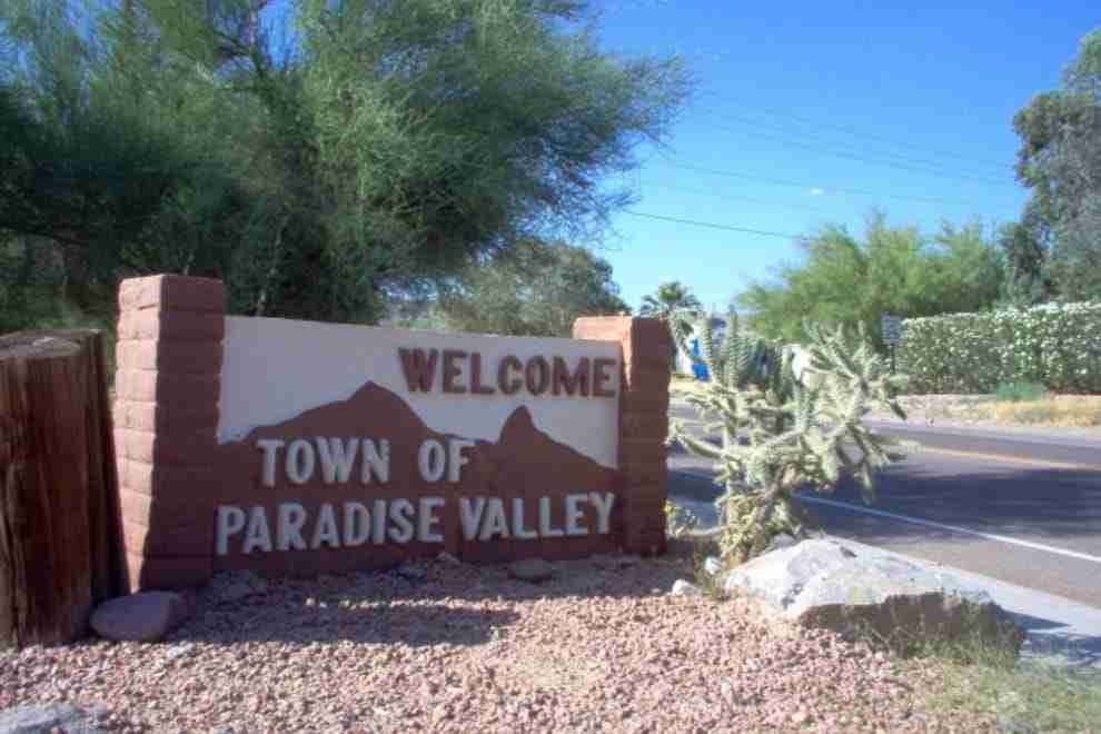 Paradise valley az neighborhood near zip code 85253