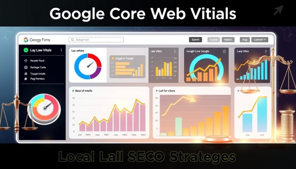 Google core web vitals law firm