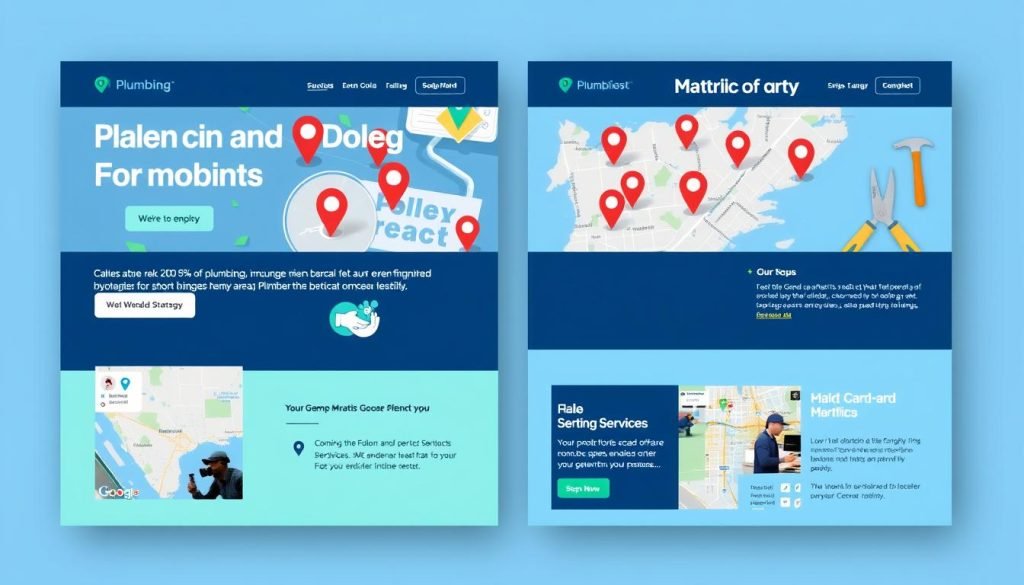 Geo-Targeted Landing Pages for Plumbers